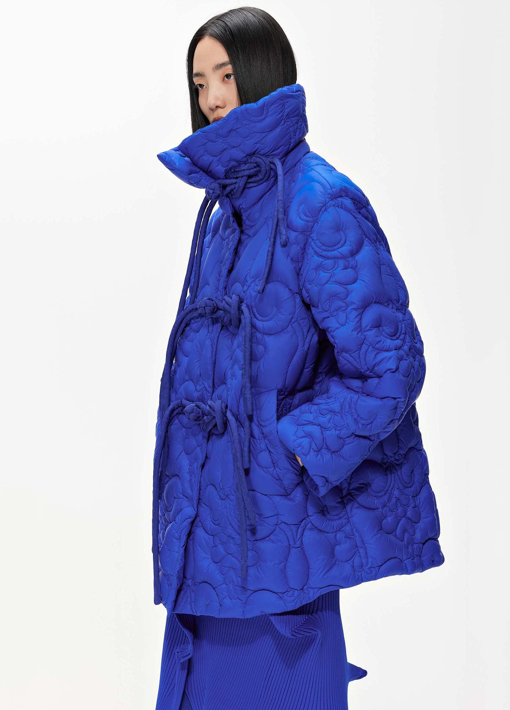 Jacket / JNBY Oversize Chic Frog Down Jacket