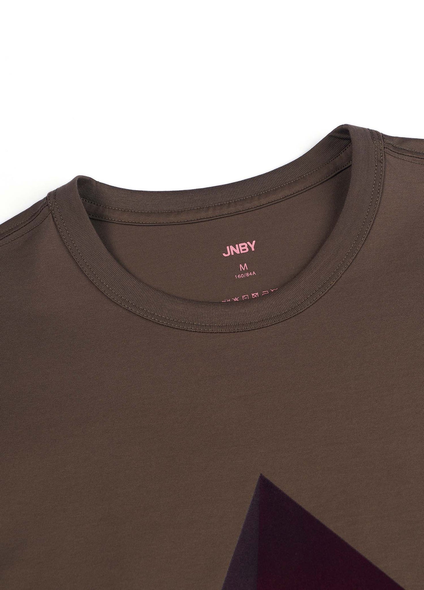 T-Shirt / JNBY Loose Fit Pyramid Print Short Sleeve T-Shirt