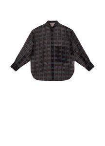Shirts / JNBY Loose Fit Silk Long Sleeve Shirt