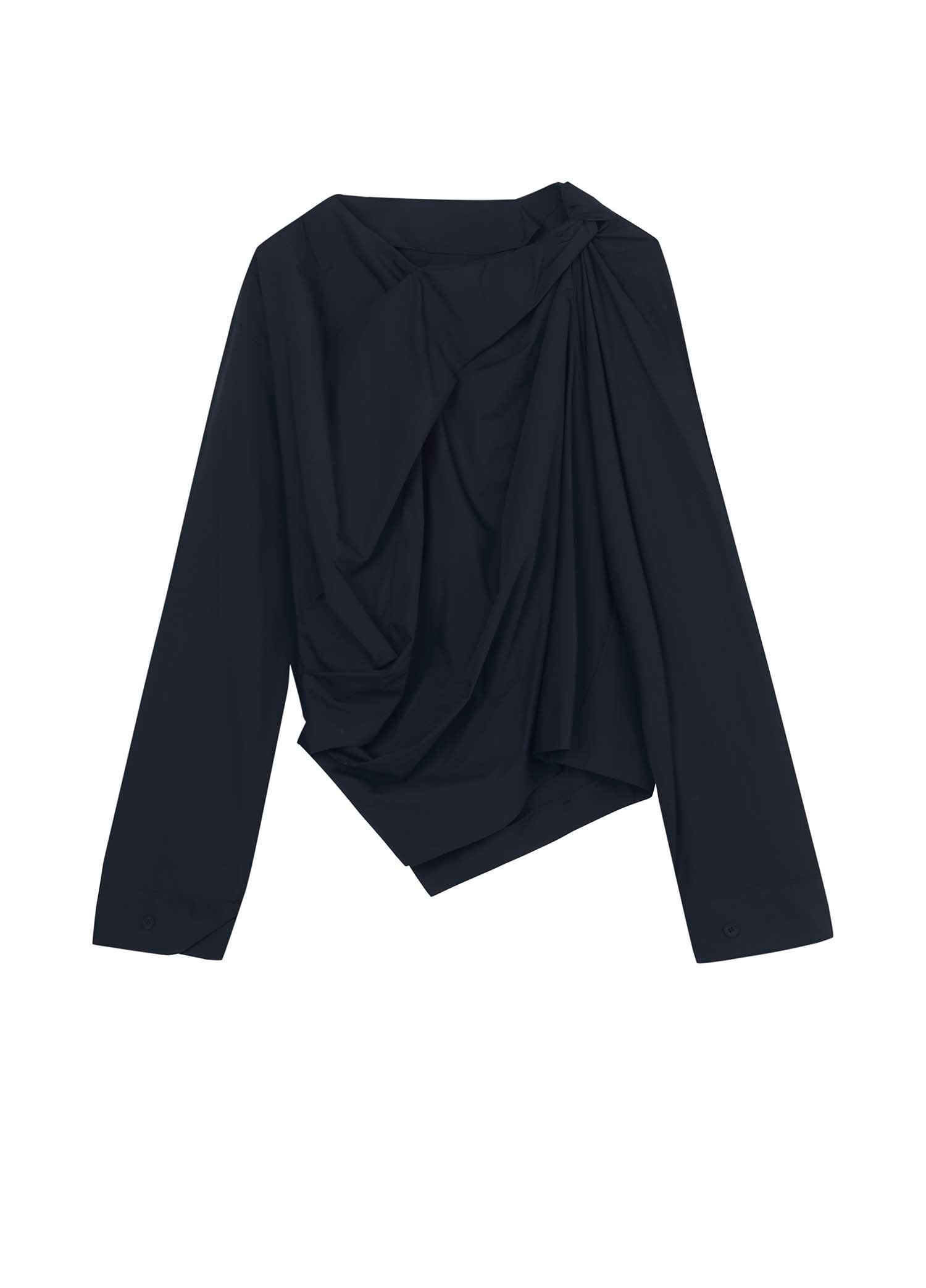 Shirts / JNBY Asymmetric Long Sleeve Pullover Shirt