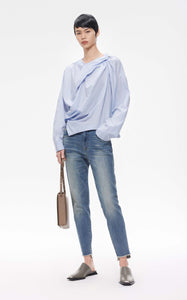 Shirts / JNBY Asymmetric Long Sleeve Pullover Shirt