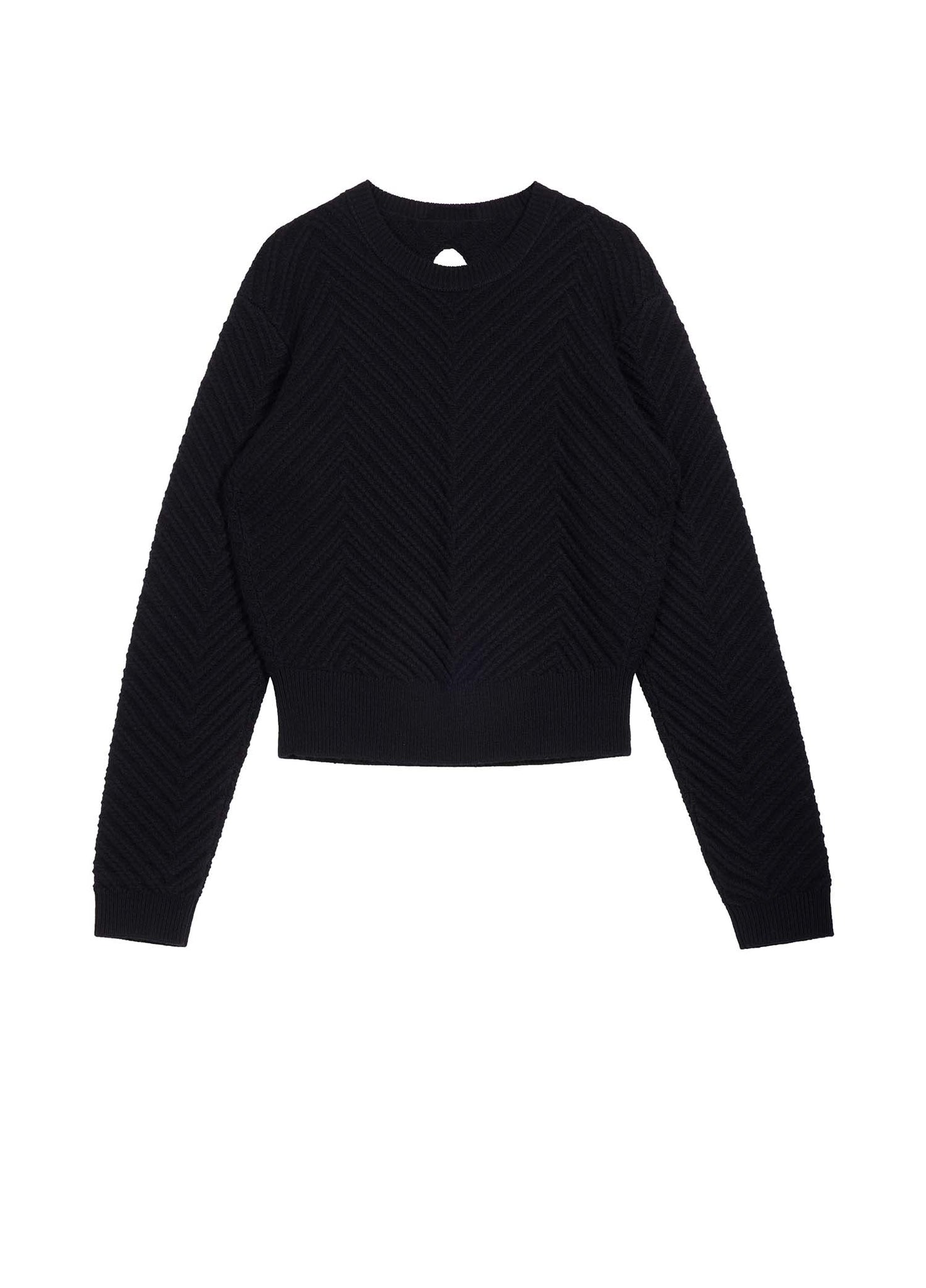 Sweaters / JNBY Short Crewneck Long-Sleeve Pullover
