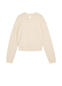 Sweaters / JNBY Short Crewneck Long-Sleeve Pullover