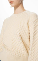 Sweaters / JNBY Short Crewneck Long-Sleeve Pullover