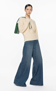 Sweaters / JNBY Short Crewneck Long-Sleeve Pullover