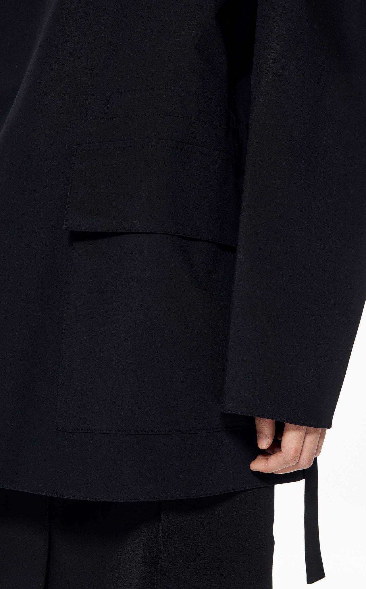 Jacket / JNBY Simple Modern H-Line Asymmetric Jacket