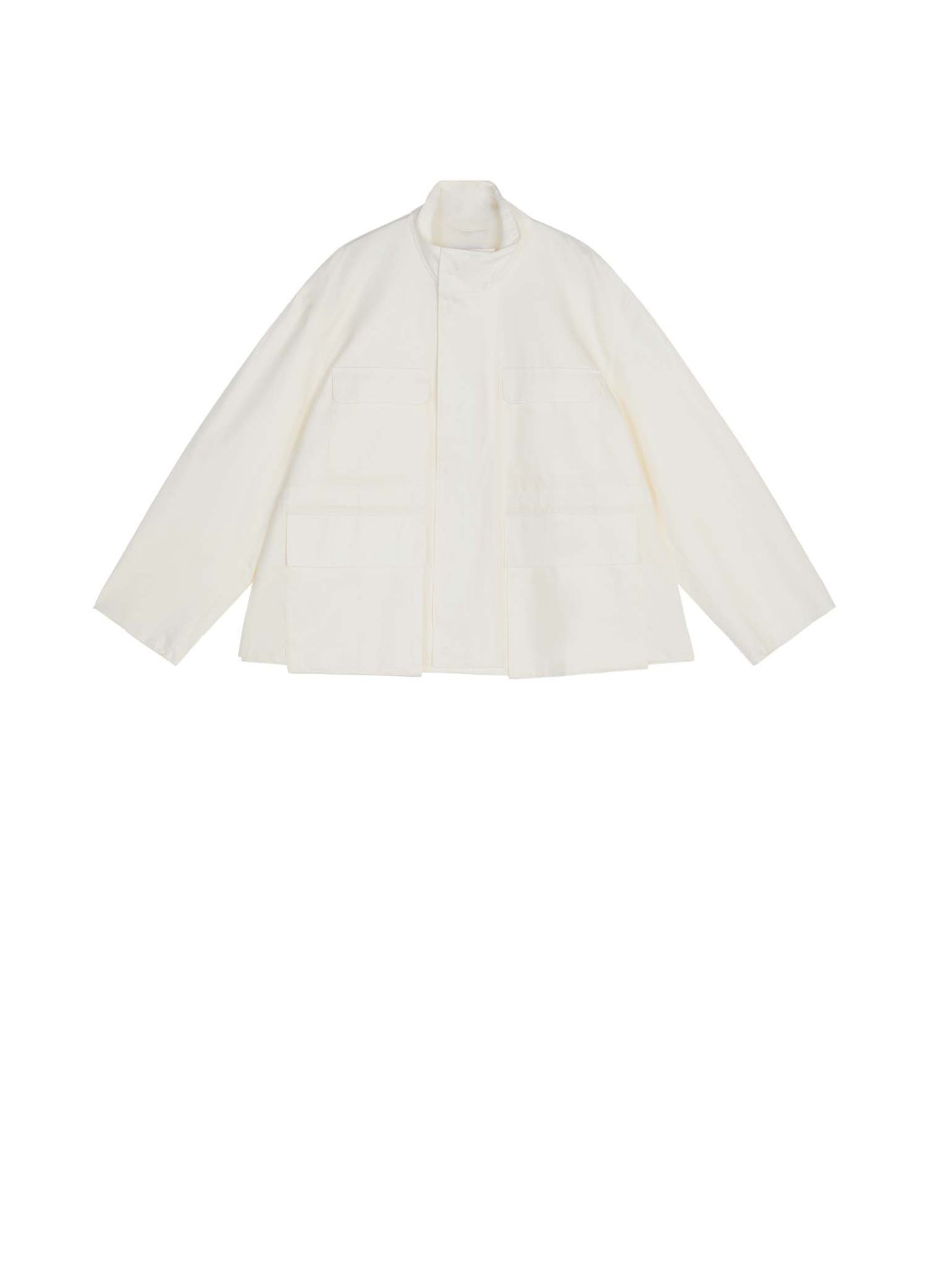 Jacket / JNBY Loose Fit Large Pocket H-Line Cotton Jacket
