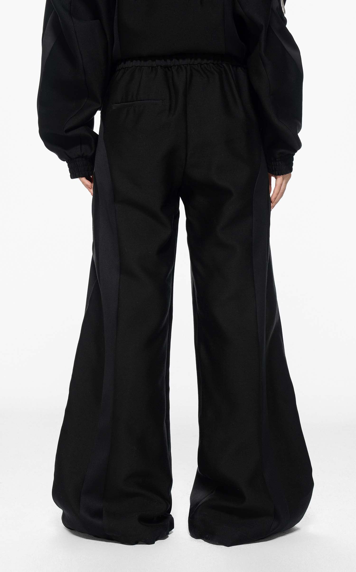 Pants / JNBY Oversize Elasticated Waist Flare Pants