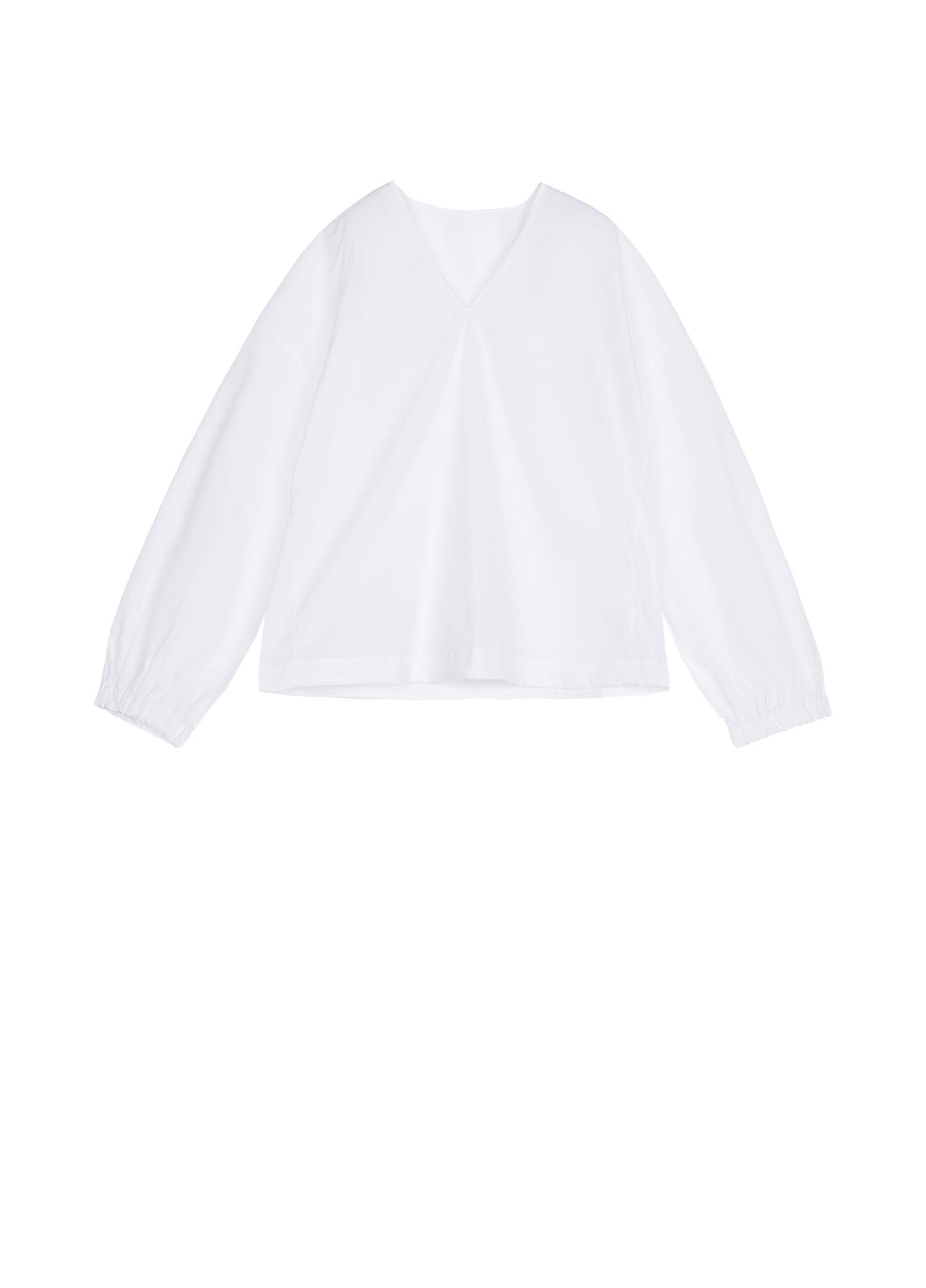 Shirts / JNBY Loose Fit V-Neck Long Sleeve Shirt