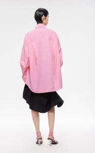 Shirts / JNBY Loose Fit Asymmetric Long Sleeve Shirt（Black Friday Flash Sale)