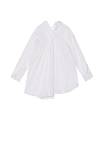Shirts / JNBY Loose Fit Asymmetric Cotton Long Sleeve Shirt