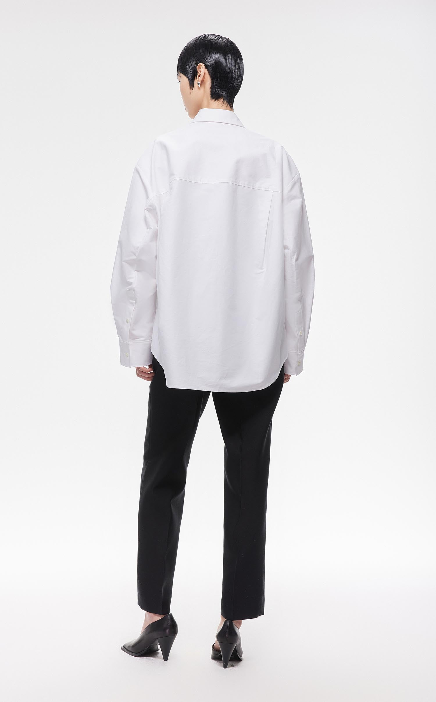 Shirts / JNBY Loose Fit H-Line Long Sleeve Shirt