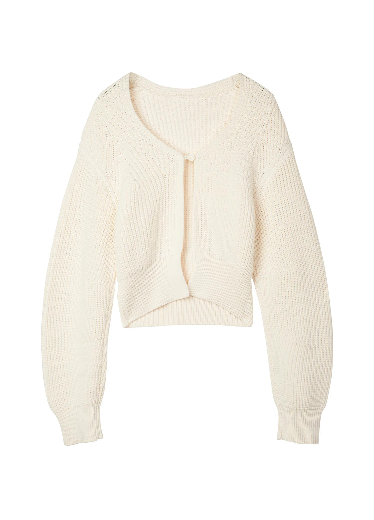 Cardigans / JNBY V-Neck Cropped Cardigan