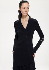 Dresses / JNBY V-neck Slim Fit Knitted Dress