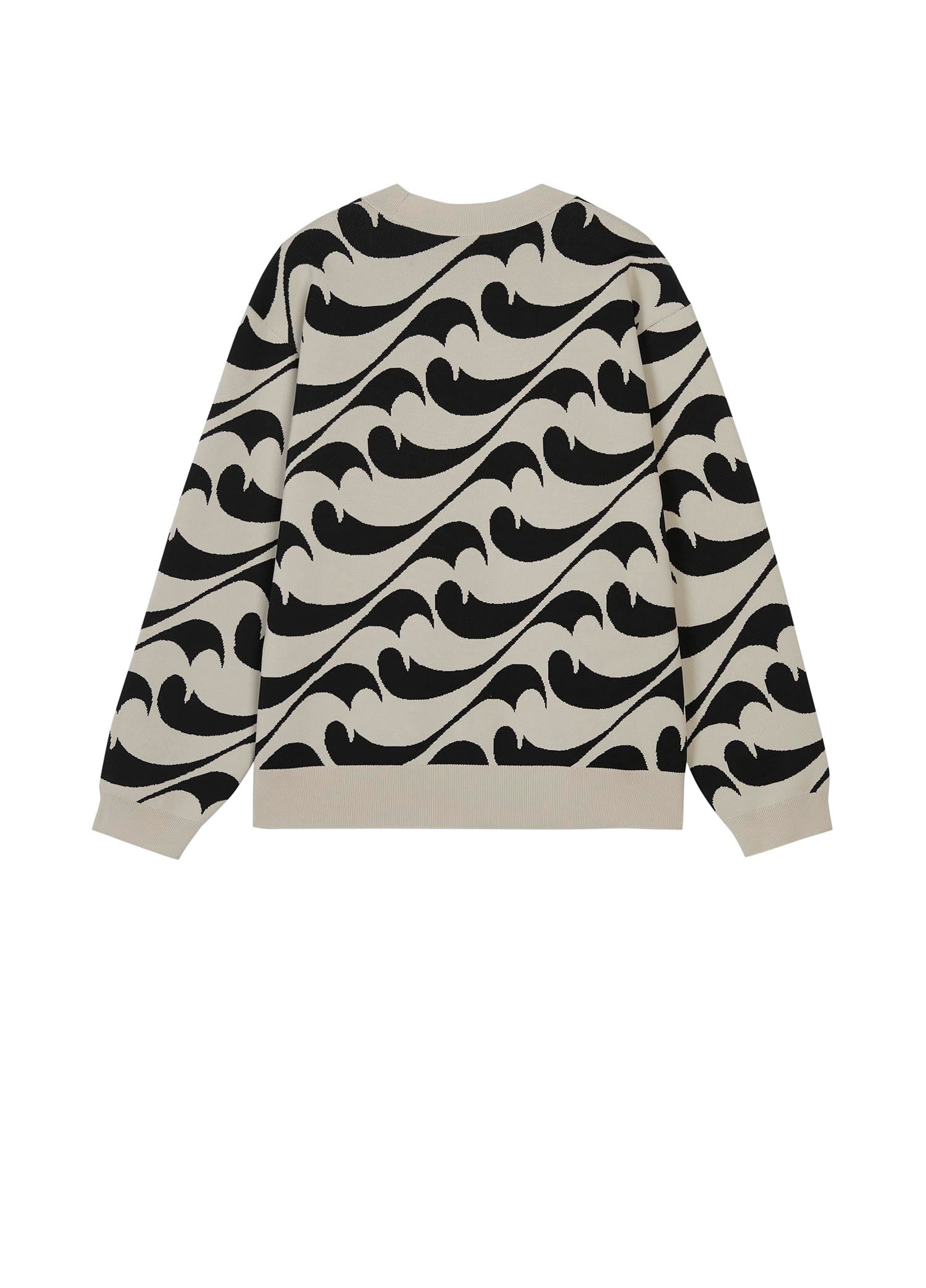 Cardigans / JNBY Mid Length Spray Print Long Sleeve Cardigan