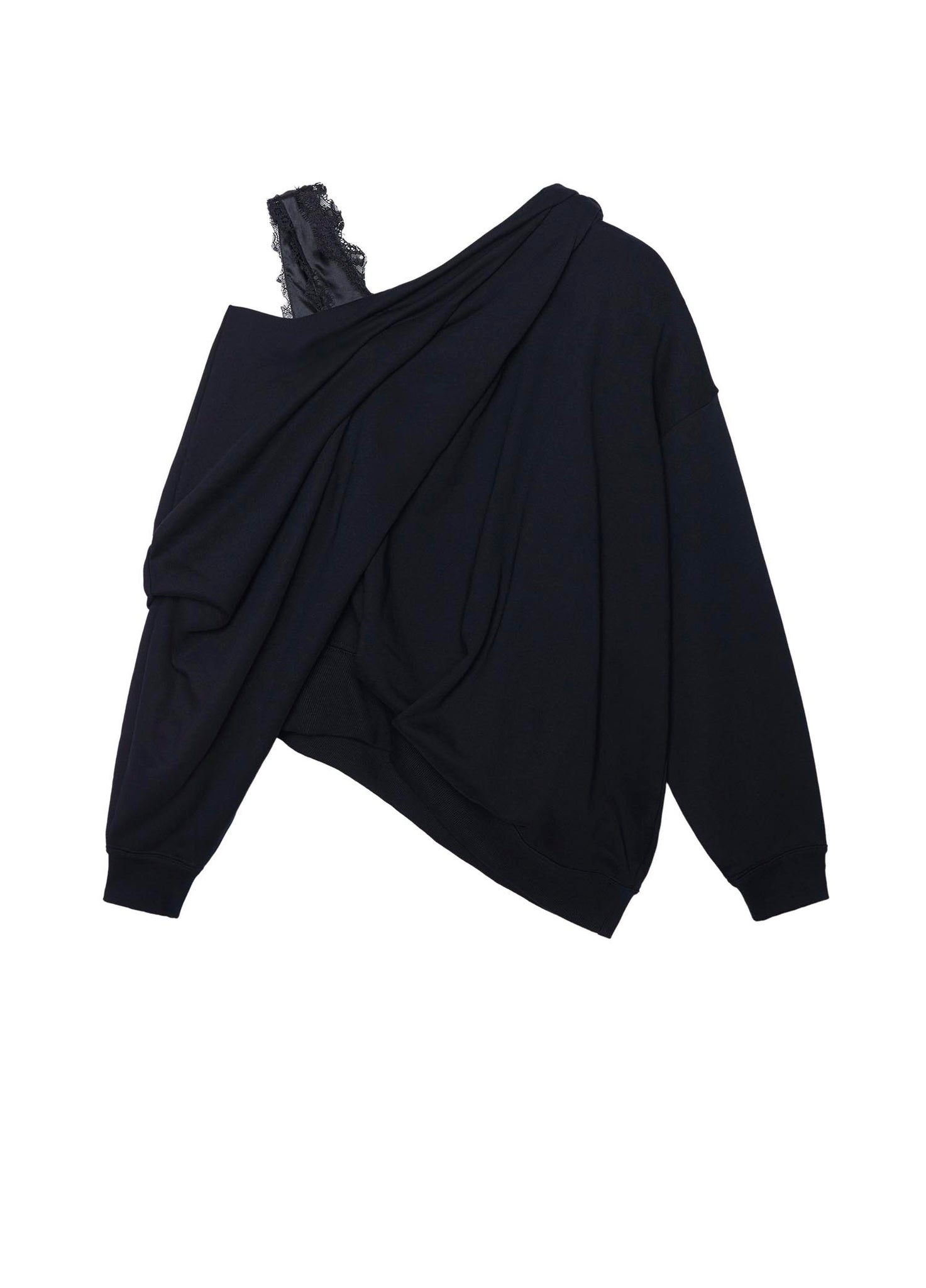Sweaters / JNBY Loose Fit Asymmetric Shoulder Pullover