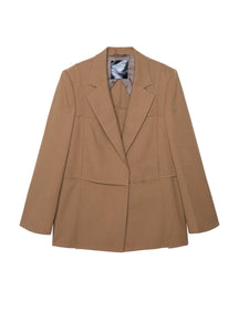 Blazers / JNBY Solid Color H-Line Long Sleeve Suit