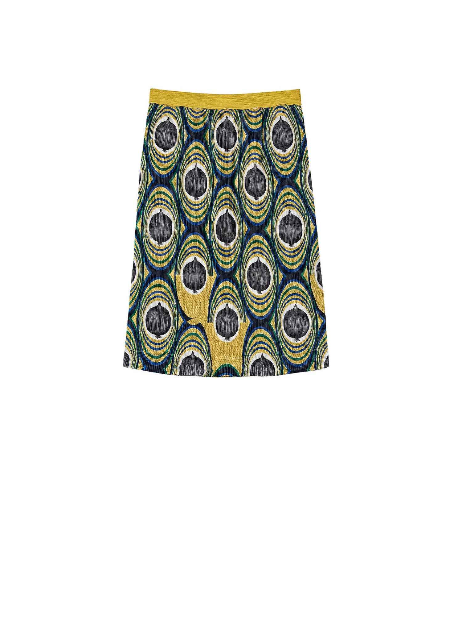 Skirts / JNBY Vegetable-print Midi Skirt（Black Friday Flash Sale)