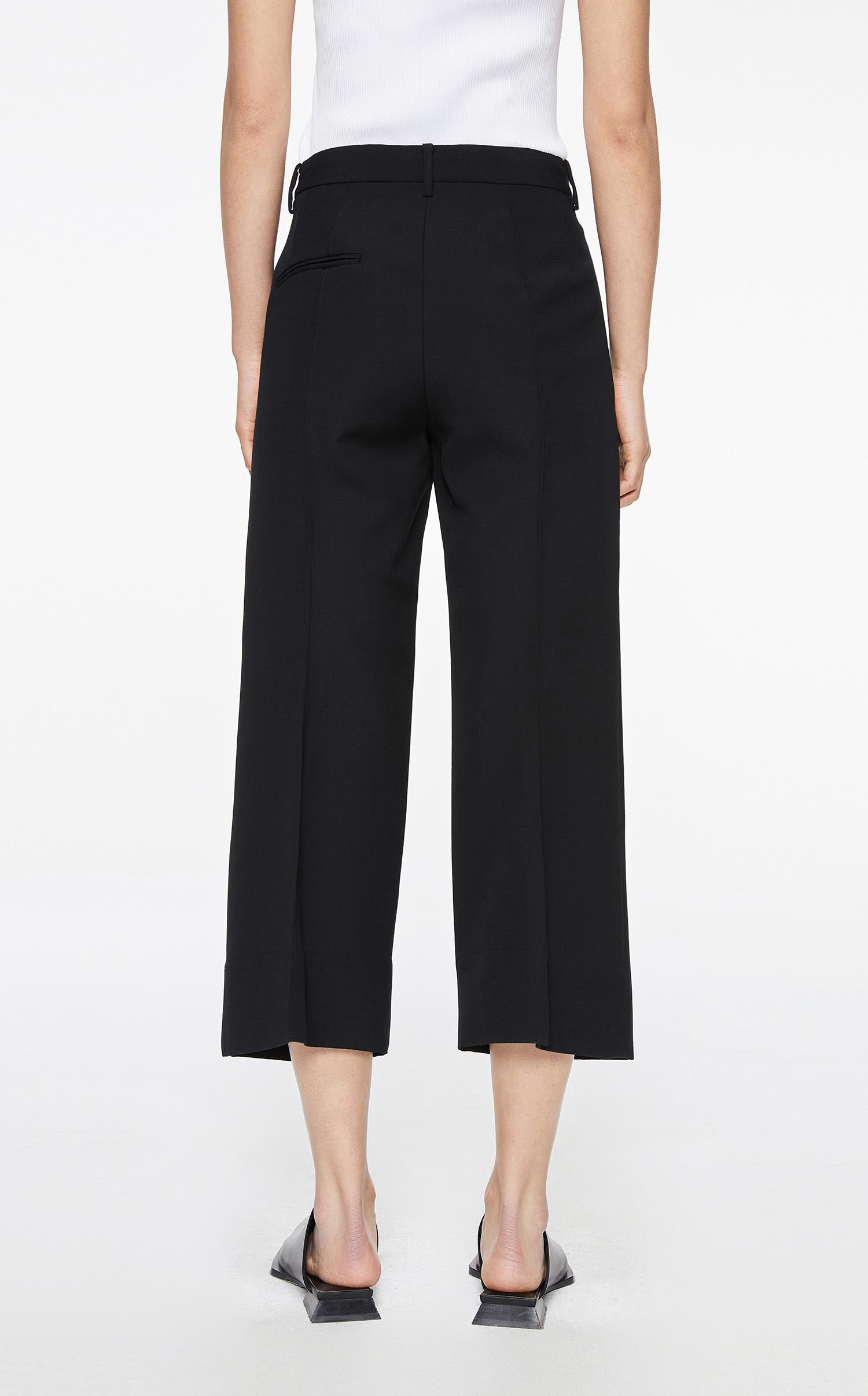 Pants / JNBY Wool Blended Casual Cropped Pants