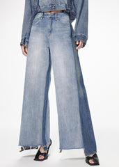 Jeans / JNBY Loose Fit irregular Patchwork Jeans