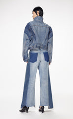 Jeans / JNBY Loose Fit irregular Patchwork Jeans