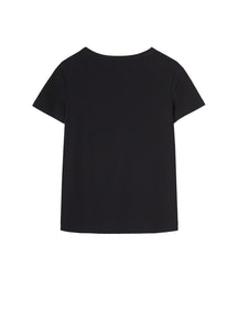 T-Shirt / JNBY Crewneck Basic Short Sleeve T-Shirt