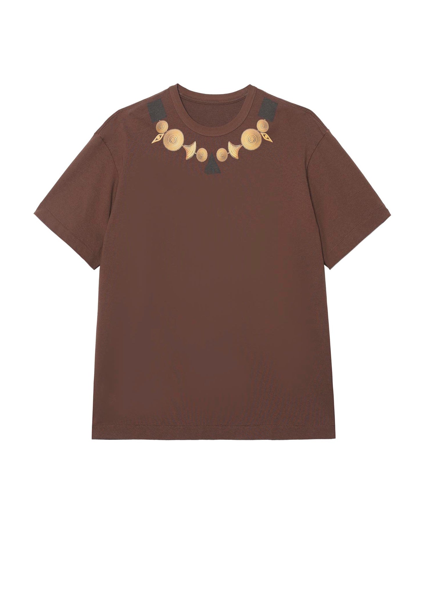 T-Shirt / JNBY Necklace Printing Short Sleeve T-Shirt
