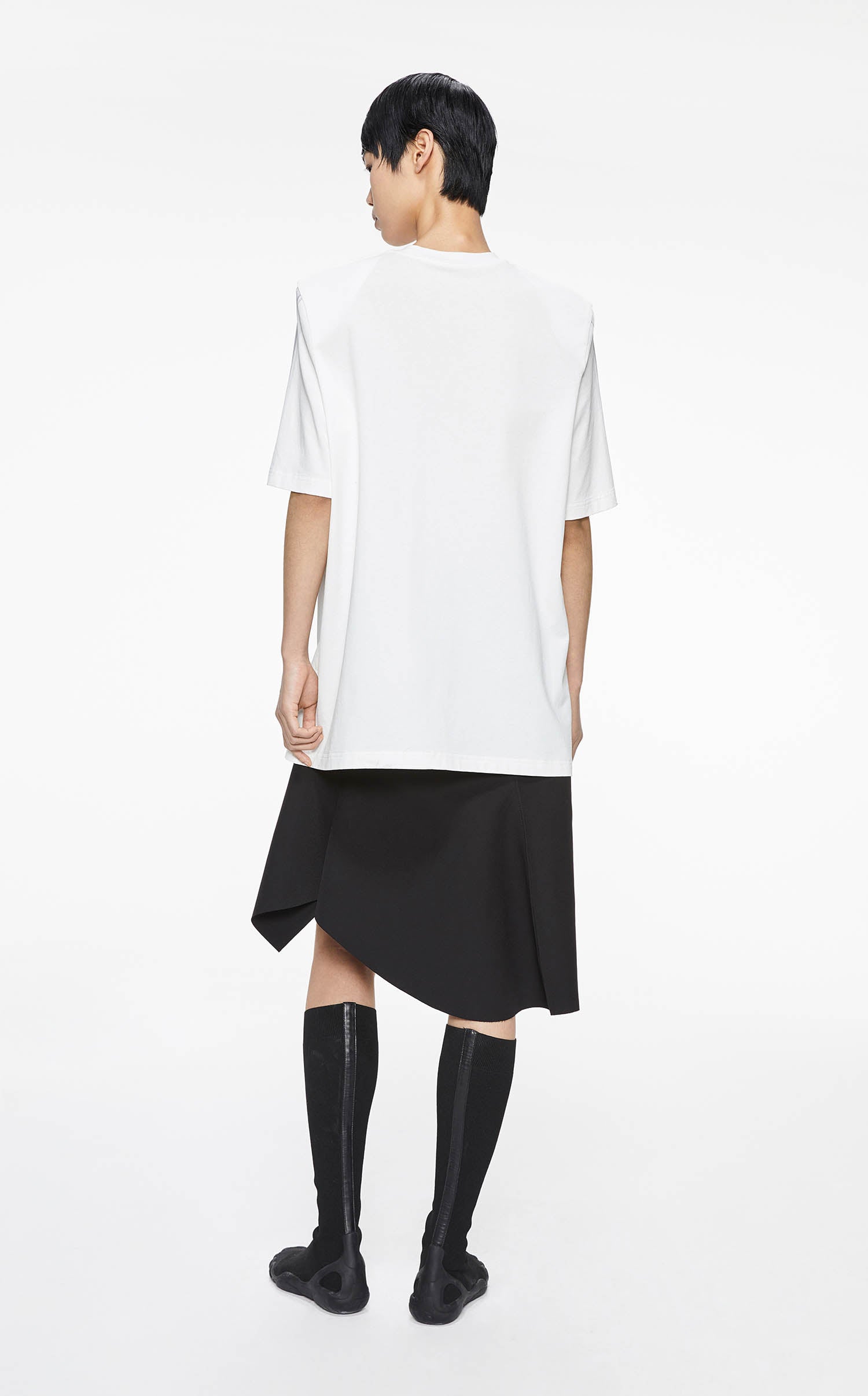 T-Shirt / JNBY Oversize Printed Short Sleeve T-Shirt