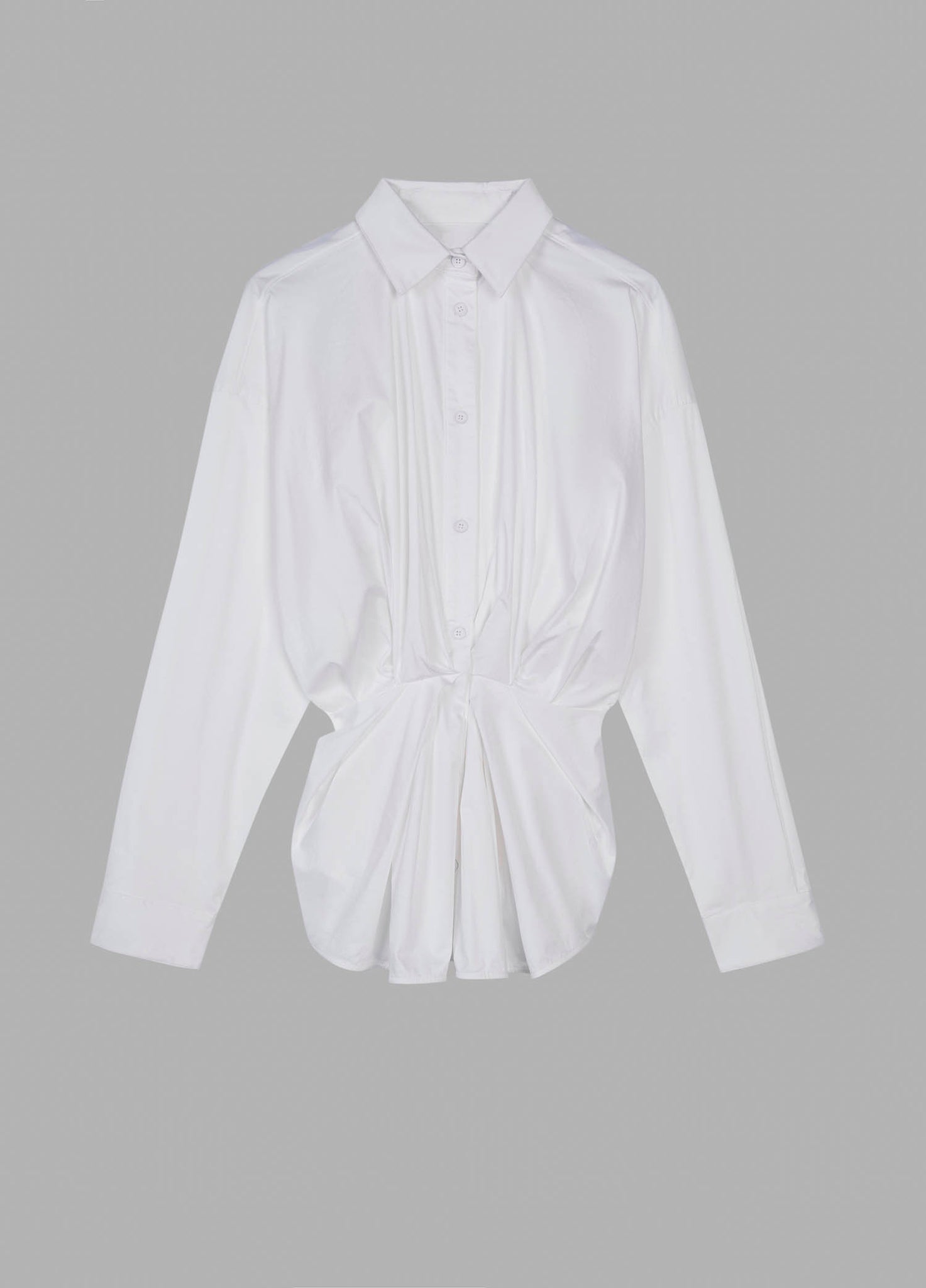 Shirts / JNBY Loose Fit X-Shape Long Sleeve Shirt