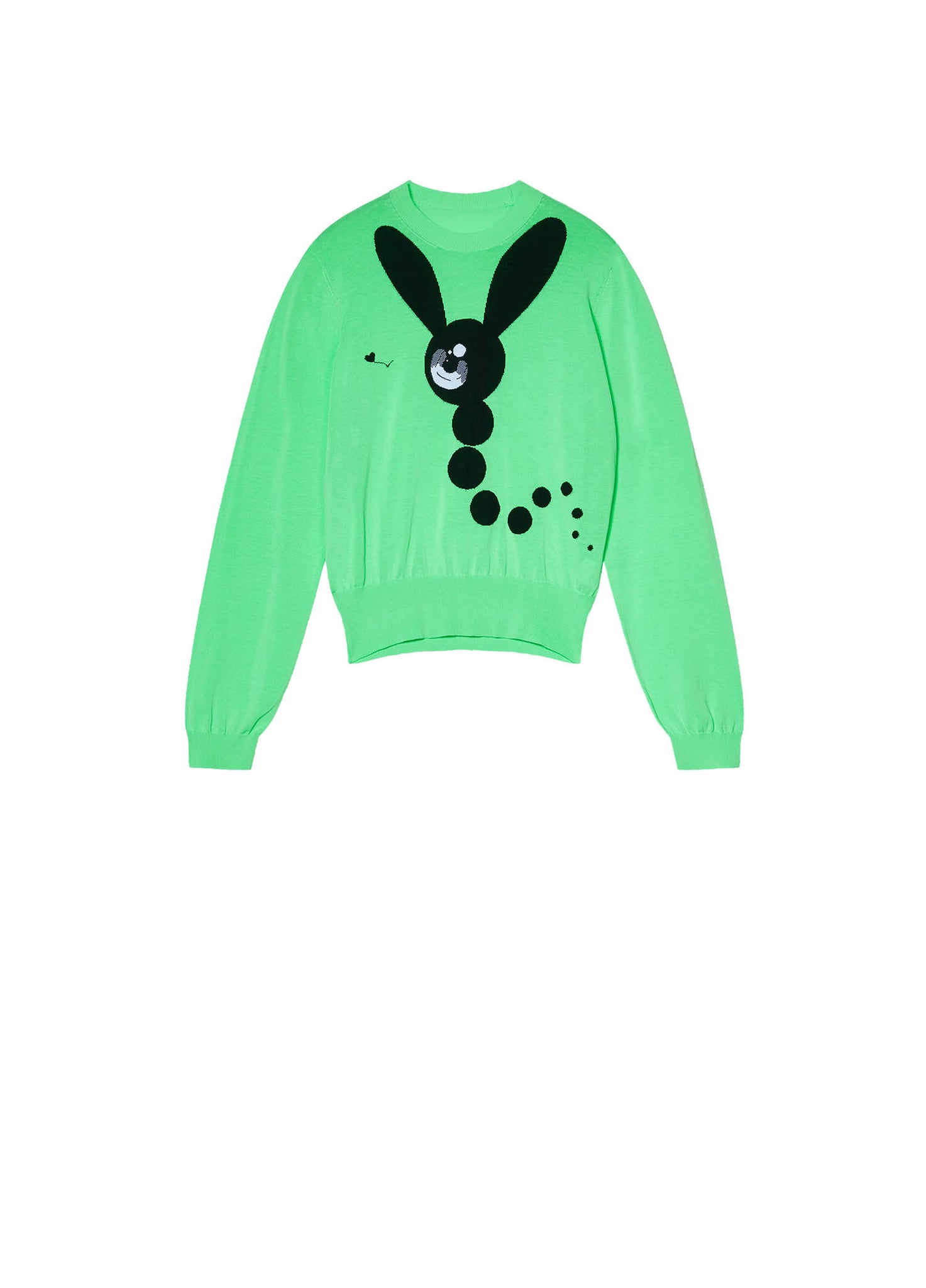 Sweaters / JNBY Bunny Print Crewneck Long Sleeve Pullover