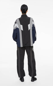 Jacket / JNBY Loose Fit Stand-Collar H-Line Sport Jacket