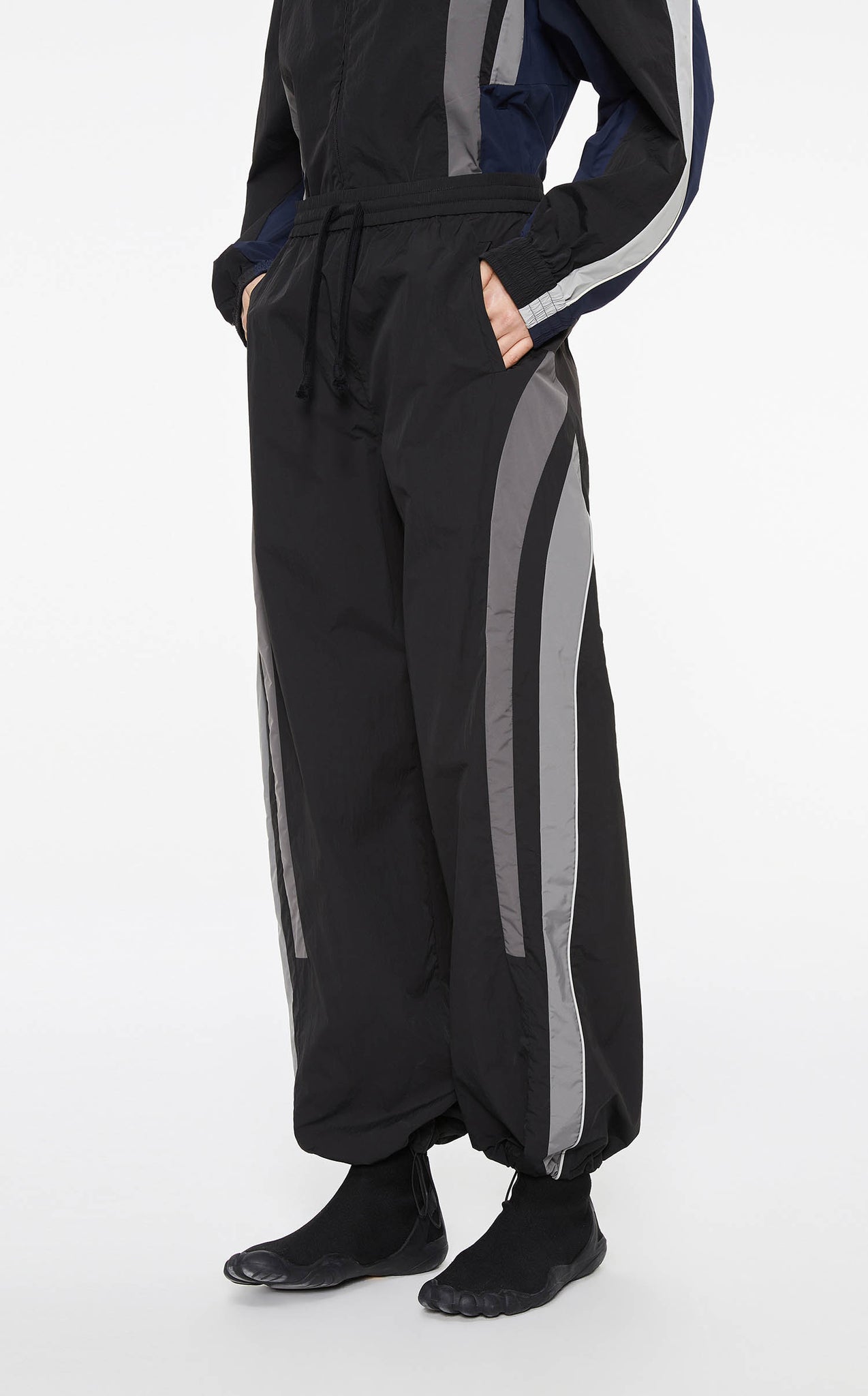 Pants / JNBY Loose Fit Drawstring Waist Pants