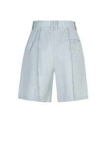 Shorts / JNBY Loose Fit Solid Color Linen Shorts
