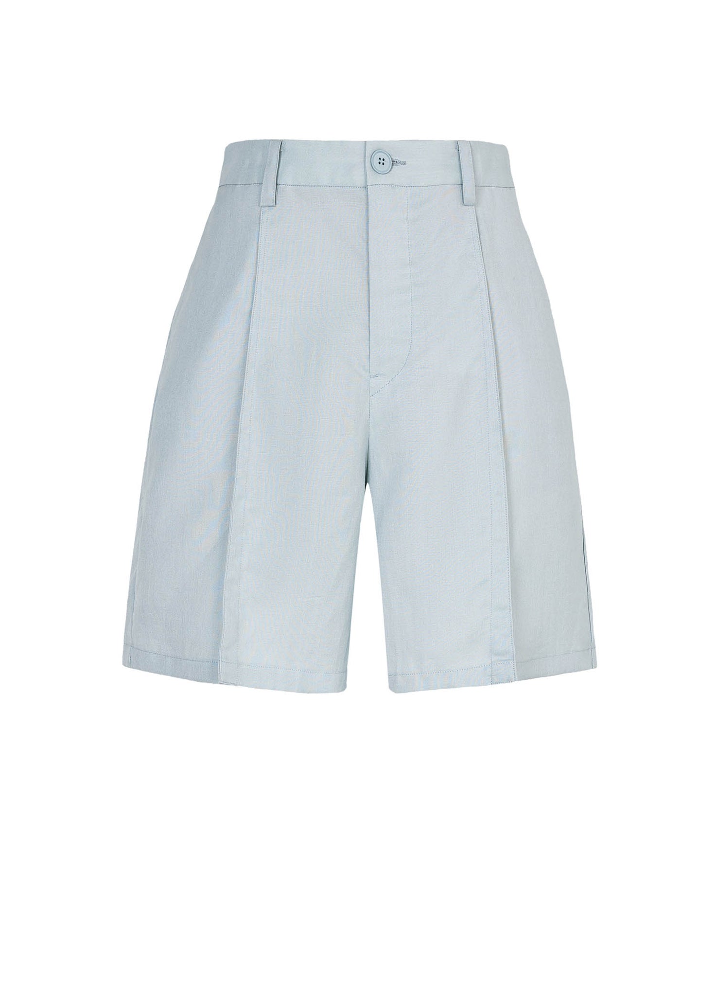 Shorts / JNBY Loose Fit Solid Color Linen Shorts