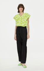 Shirt / JNBY Full Print Linen Sleeveless Top (100% Linen)
