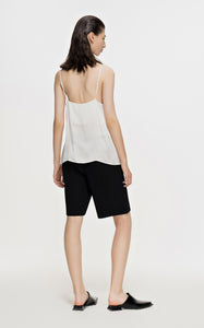 Shorts / JNBY High Waist Pleated Casual Shorts