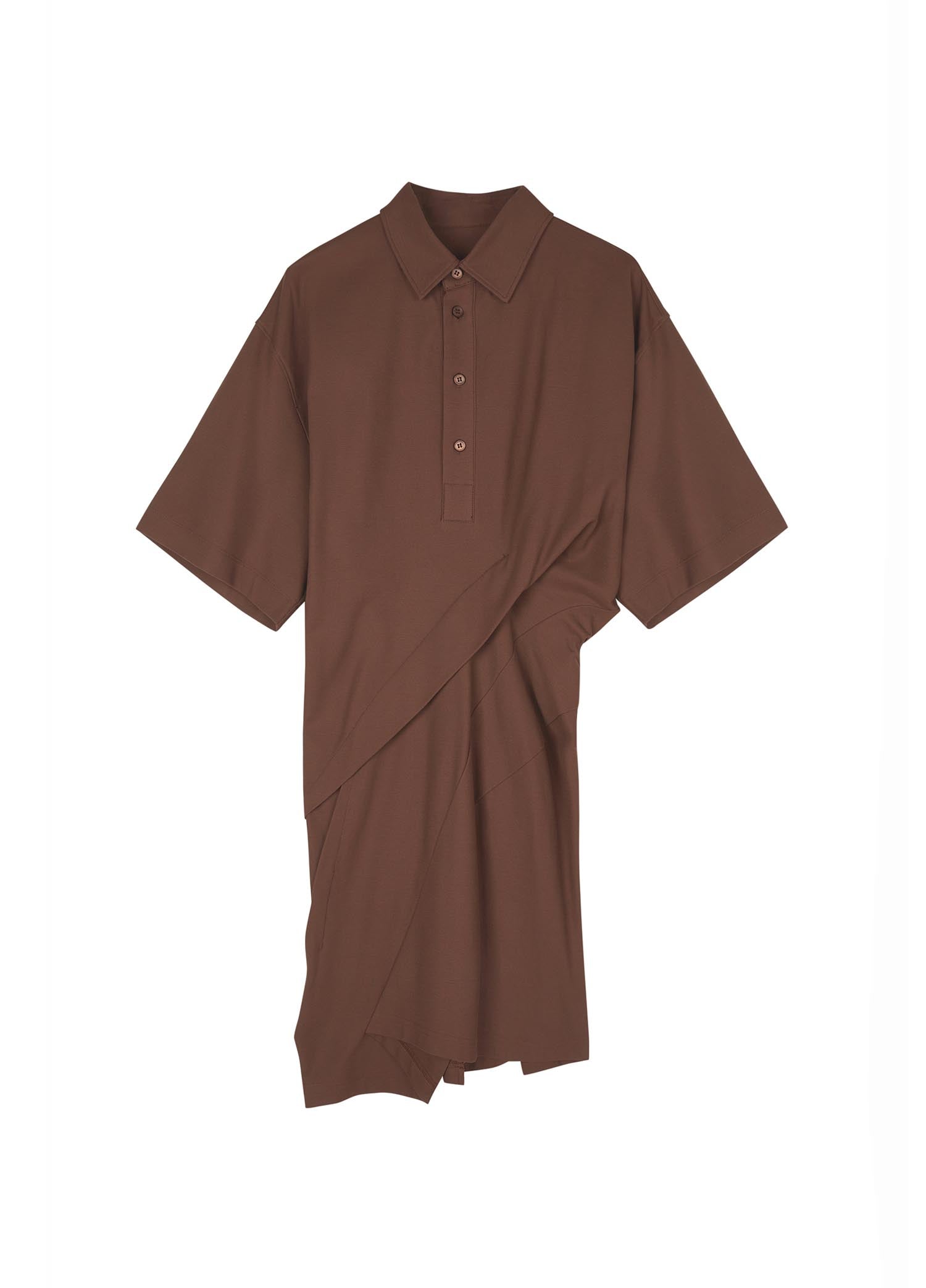 Dresses / JNBY Short Sleeve Shirt Dress (100% Cotton)