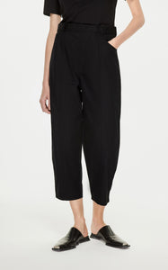 Pants / JNBY Solid Cotton Cropped Pants (100% Cotton)
