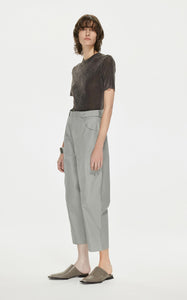 Pants / JNBY Solid Cotton Cropped Pants (100% Cotton)