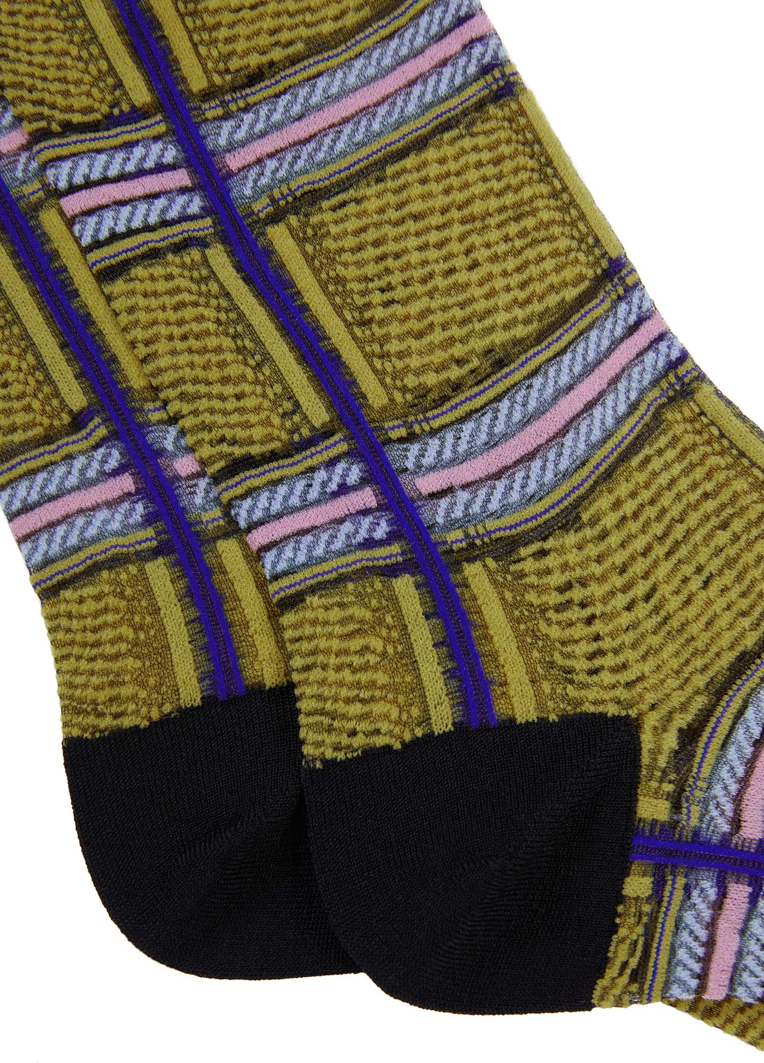 Socks / JNBYMedium Jacquard Plaid Socks