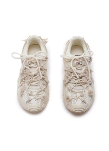 Shoes / JNBY Knitted Knotted Sneakers