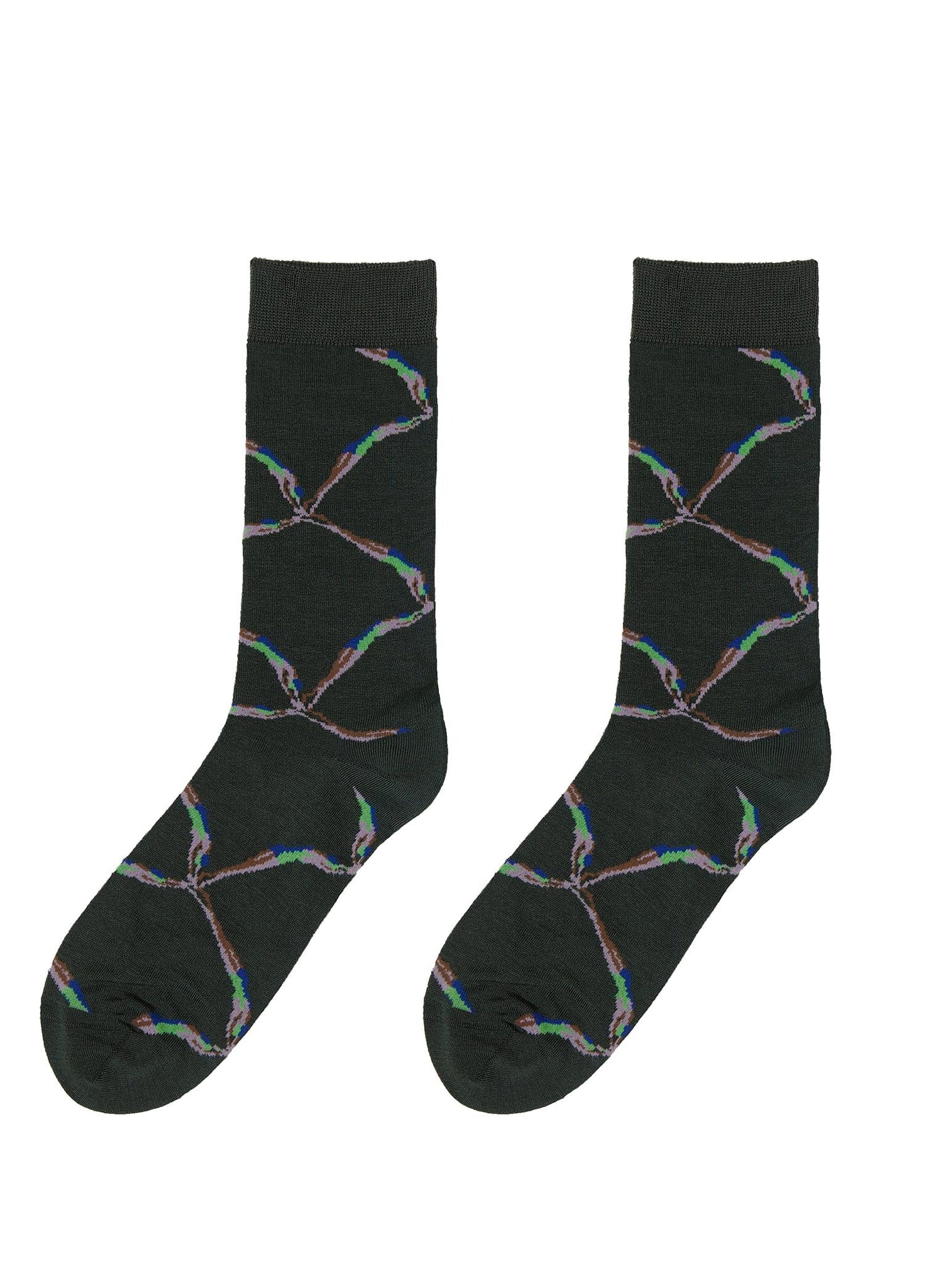 Socks / JNBY Colorful Diagonal Stripe Socks