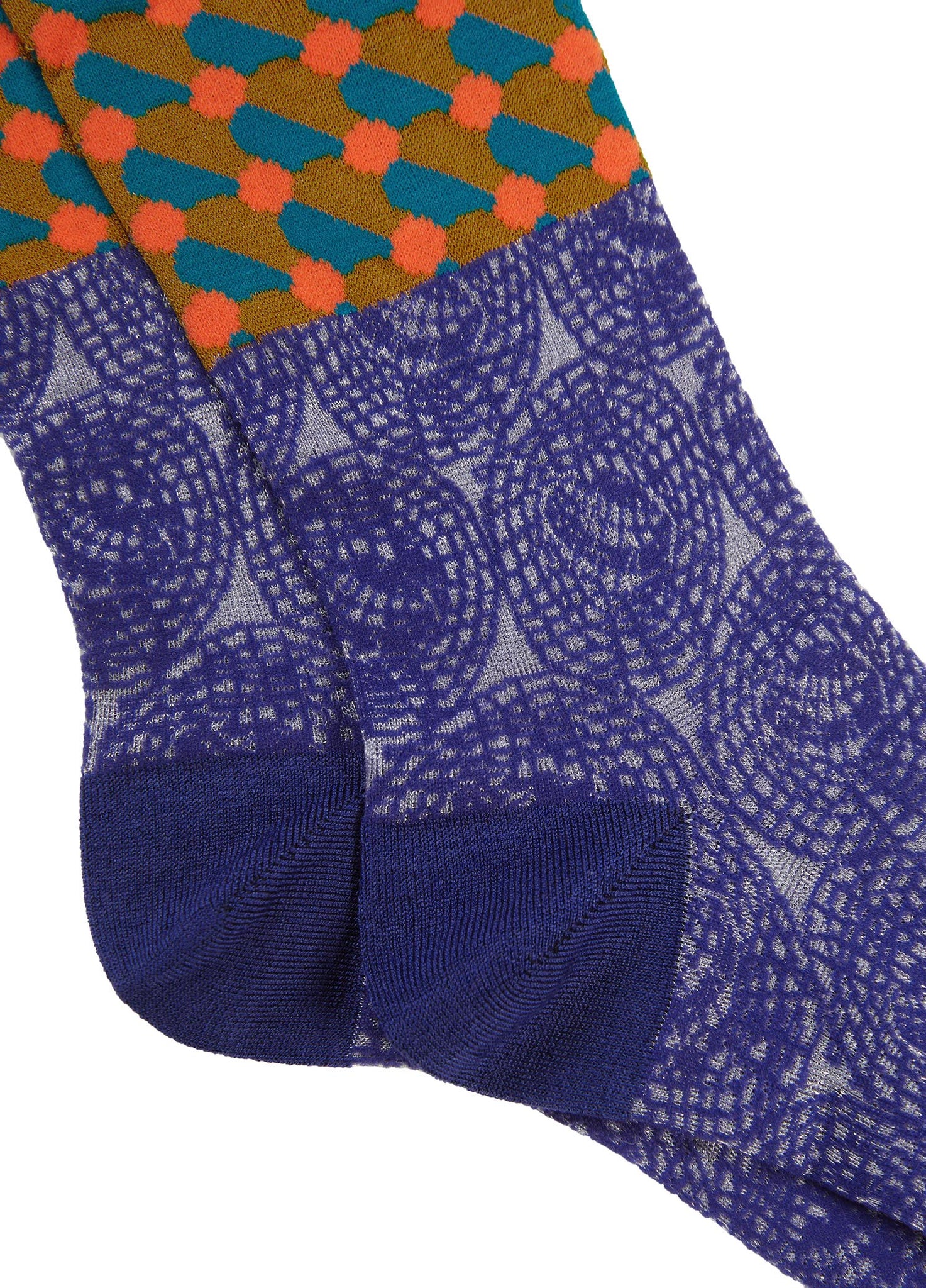 Socks / JNBY Ankle Patchwork Jacquard Socks