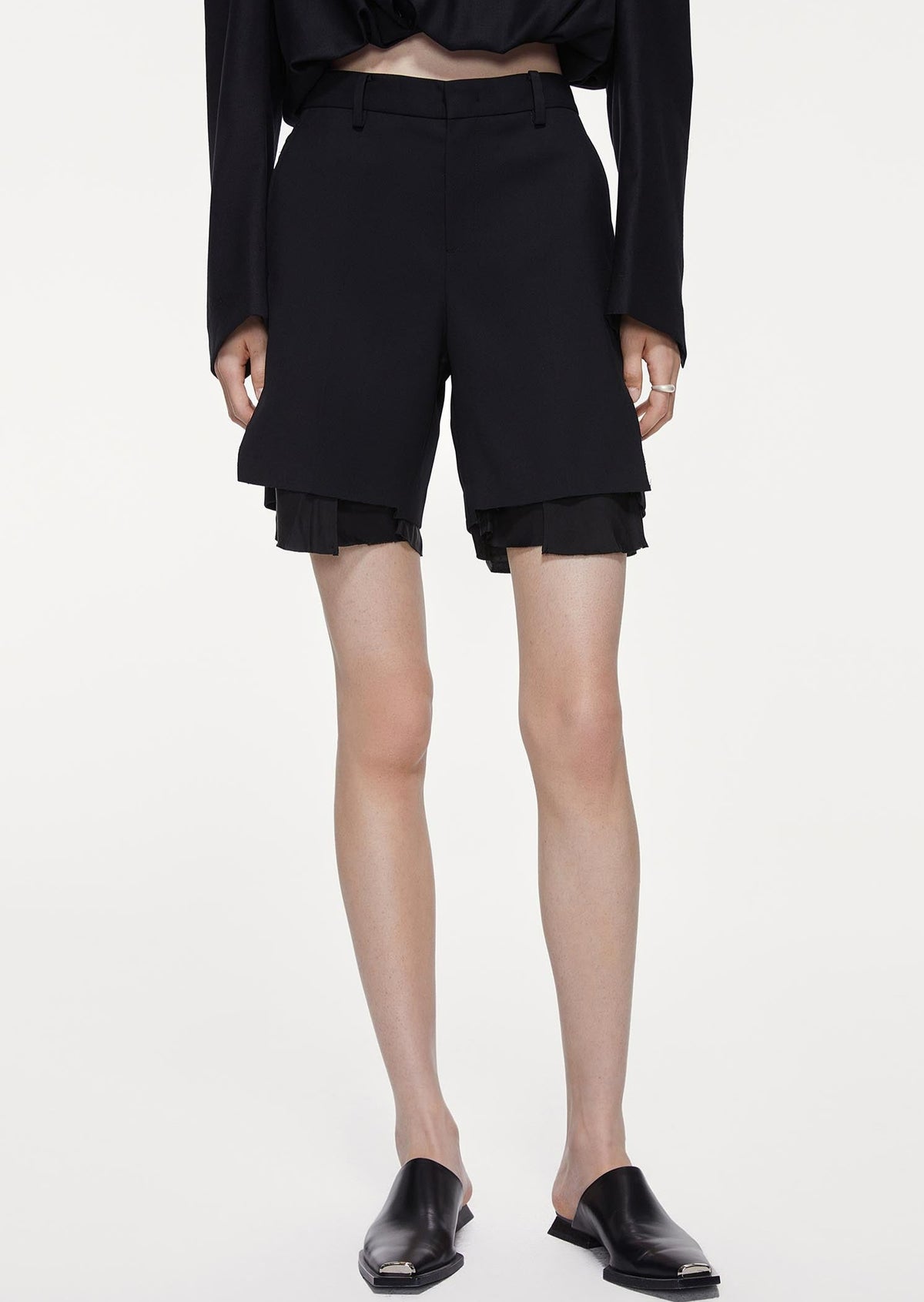 Shorts / JNBY Slim Fit Wool Blended Shorts