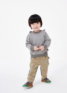 Pants / jnby for mini Front Back Color Contrasted Pants