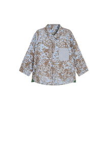 Shirt / jnby for mini Full Floral Printing Long Sleeve Shirt