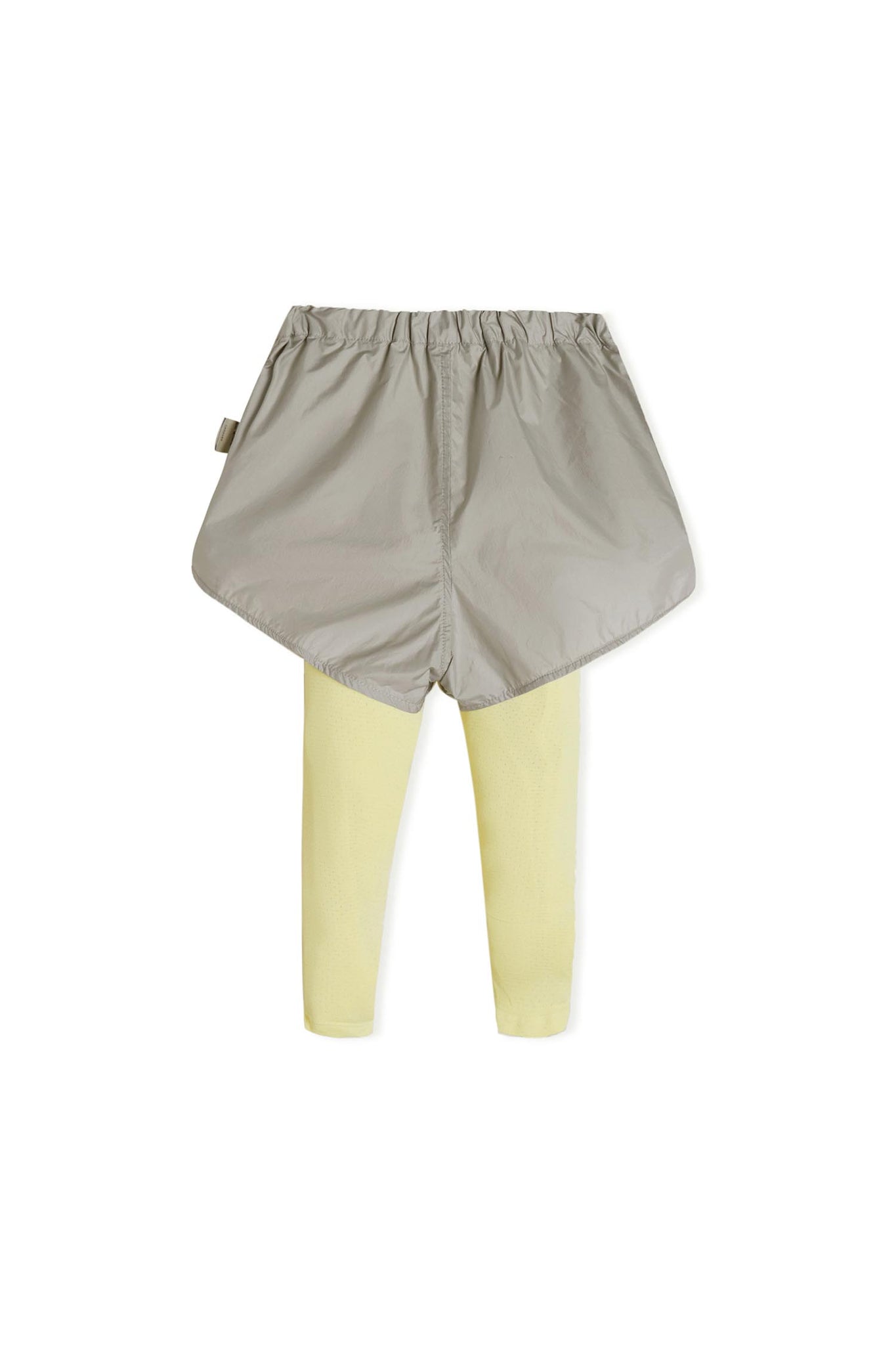 Pants / jnby for mini Color-Contrasted Mock Two-Piece Pants