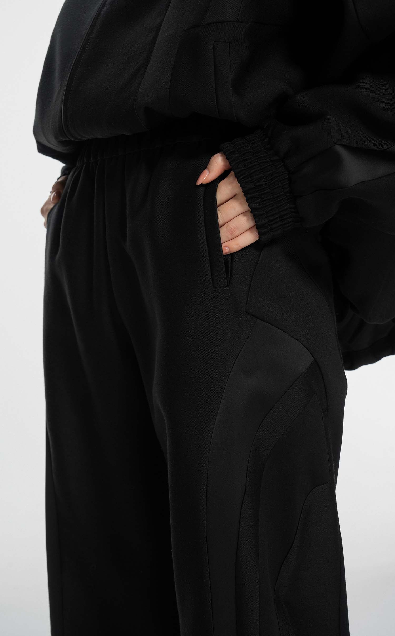 Pants / JNBY Oversize Elasticated Waist Flare Pants